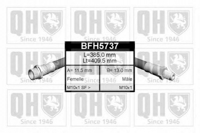 QUINTON HAZELL bfh5737 -  Тормозной шланг